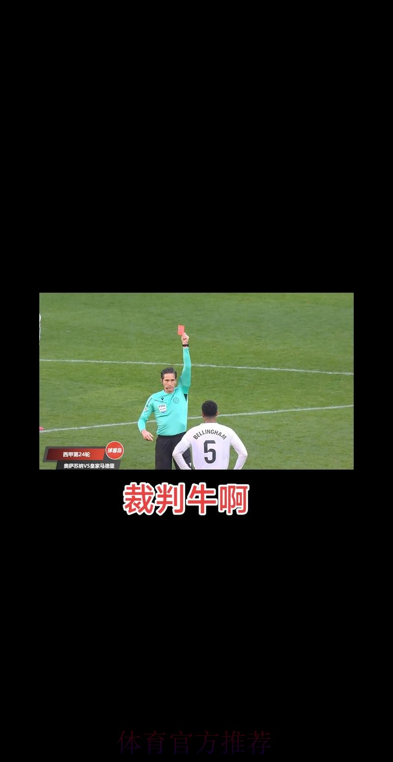 西媒:皇马相信贝林厄姆红牌会被撤销 他没侮辱主裁